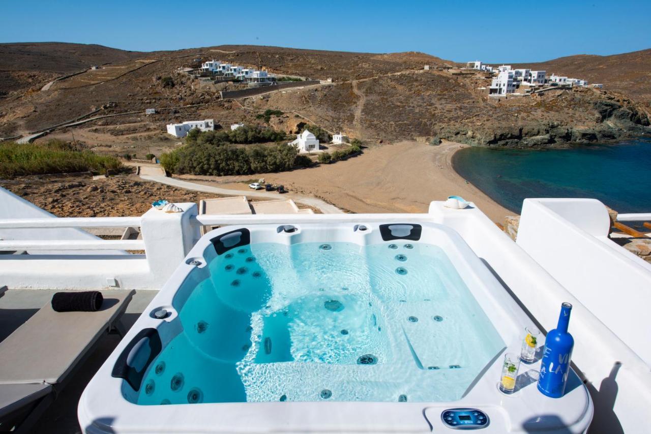 Villa Merhia Seaview Oasis With Pool & Hot Tub Exterior foto