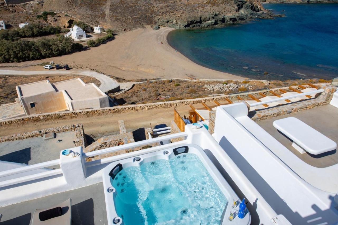 Villa Merhia Seaview Oasis With Pool & Hot Tub Exterior foto