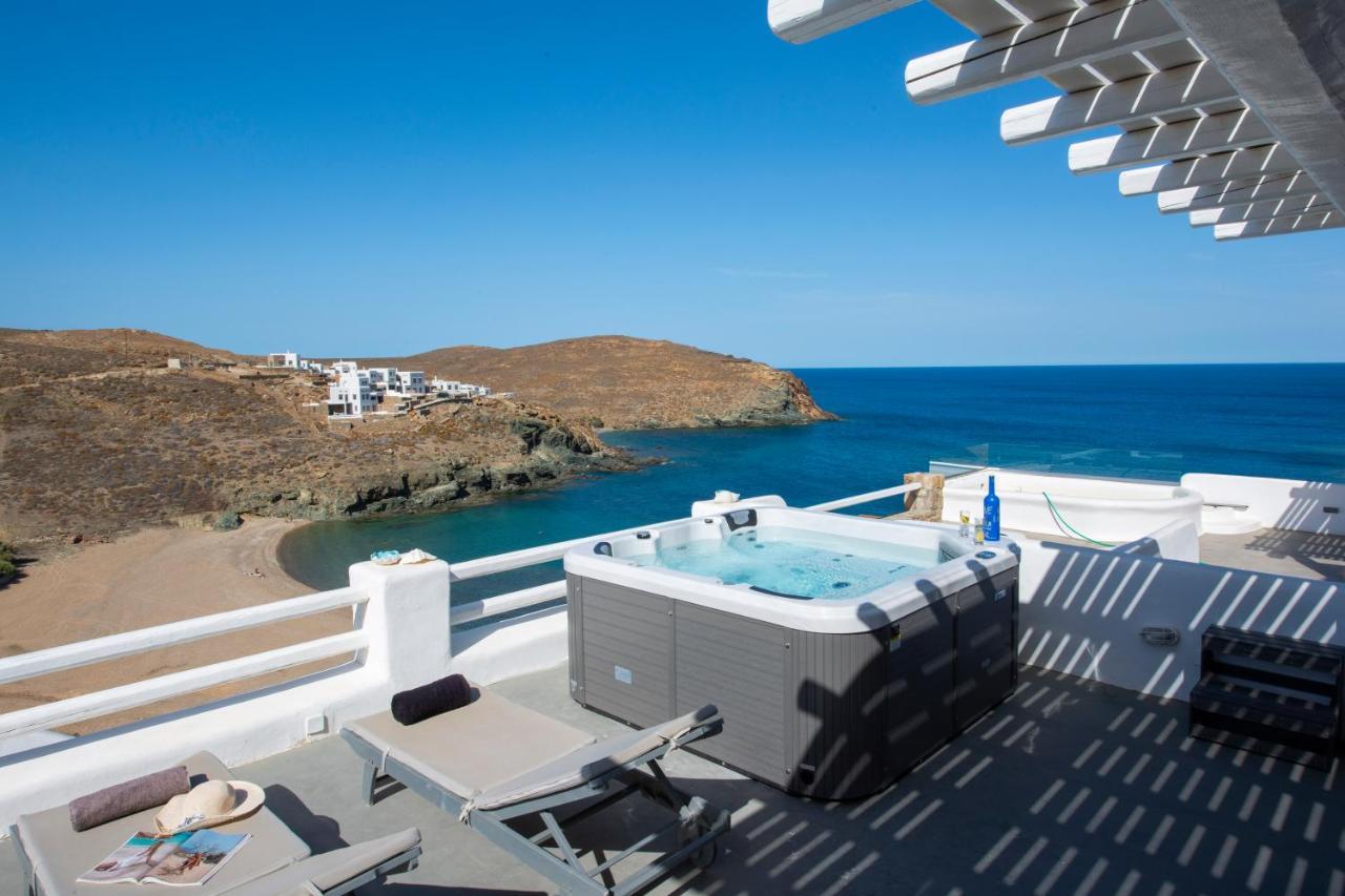 Villa Merhia Seaview Oasis With Pool & Hot Tub Exterior foto