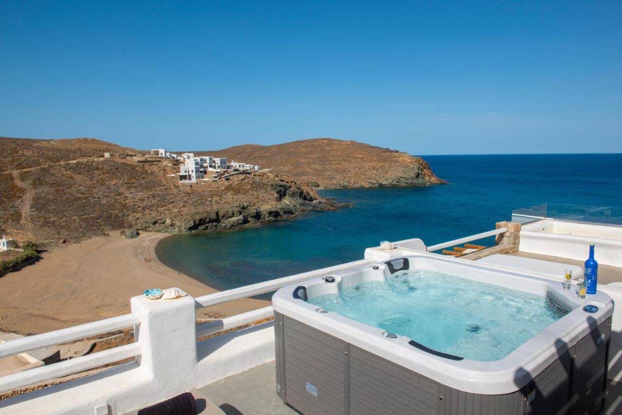 Villa Merhia Seaview Oasis With Pool & Hot Tub Exterior foto