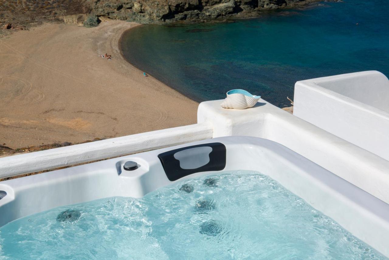 Villa Merhia Seaview Oasis With Pool & Hot Tub Exterior foto