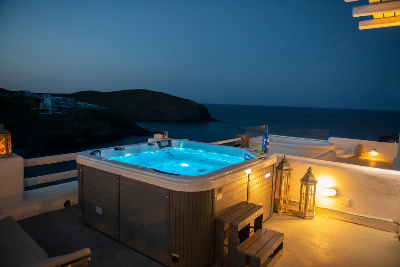 Villa Merhia Seaview Oasis With Pool & Hot Tub Exterior foto