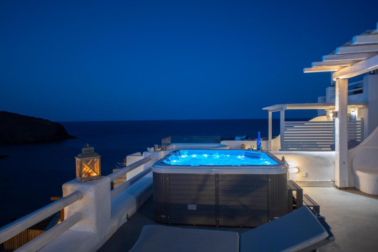Villa Merhia Seaview Oasis With Pool & Hot Tub Exterior foto